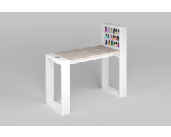 Стол с подставкой для лаков "Matrix" маникюрный