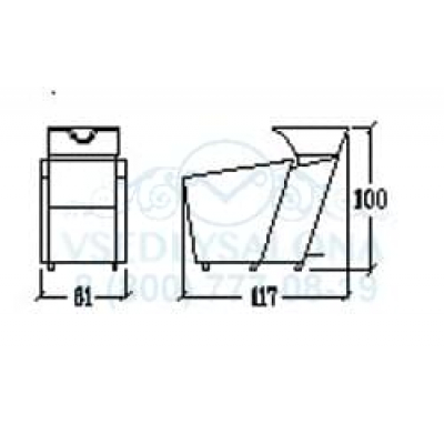 Мойка парикмахерская SKYLINE
