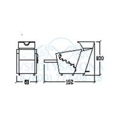 Мойка парикмахерская SKYLINE RELAX