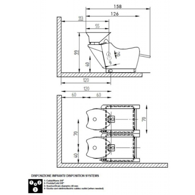 Мойка парикмахерская "WEN PRO - JET MASSAGE"