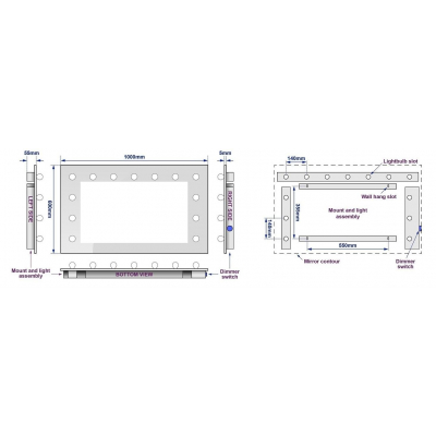 Зеркало визажиста Asia