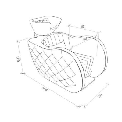 Мойка "Mia" парикмахерская
