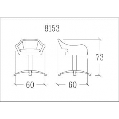 Кресло парикмахерское DOLCENERA