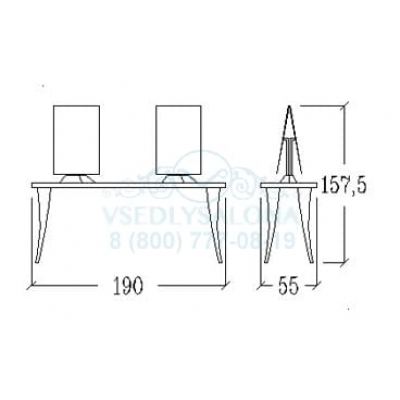 Двойное рабочее место мастера LULLABY ISLAND
