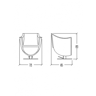 Кресло парикмахерское POD