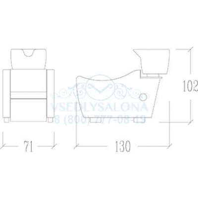 Мойка парикмахерская NIRVANA
