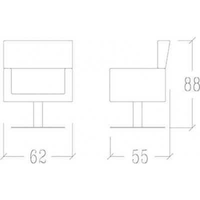 Кресло парикмахерское PICCADILLY