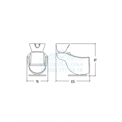 Мойка парикмахерская Pod