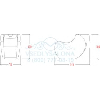 Мойка парикмахерская SUPERSONIK S-RELAX/S-MASSAGE