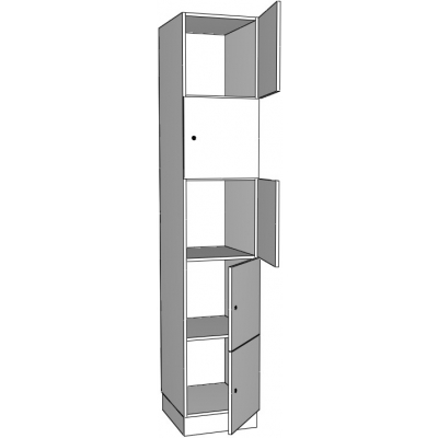 Индивидуальный шкаф для персонала