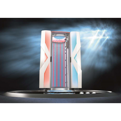 Вертикальный гибридный солярий "Ergoline Sunrise Hybrid Light LED 7200 (48 ламп по 180W)"