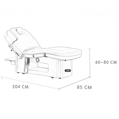 Массажная кушетка &quot;HZ-3379&quot; 4 мотора