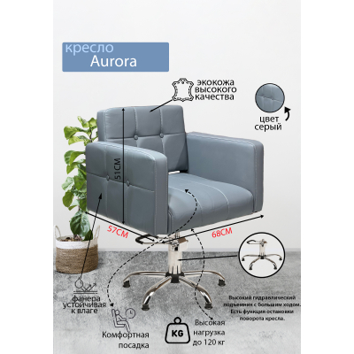 Парикмахерское кресло &quot;Aurora&quot; пятилучье