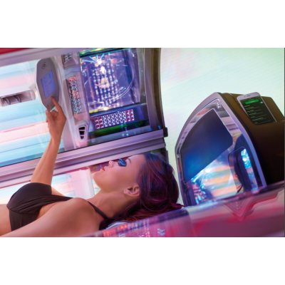 Горизонтальный солярий "Luxura VEGAZ 9200 HIGHBRID"