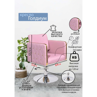 Парикмахерское кресло "Голдиум", диск