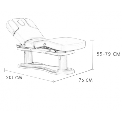 Массажная кушетка &quot;HZ-3379A&quot; 4 мотора